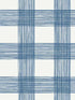 Scarborough Striated Plaid fabric in indigo color - pattern number 2927-80902 - by A Street Prints in the Newport collection