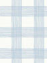 Scarborough Striated Plaid fabric in light blue color - pattern number 2927-80912 - by A Street Prints in the Newport collection