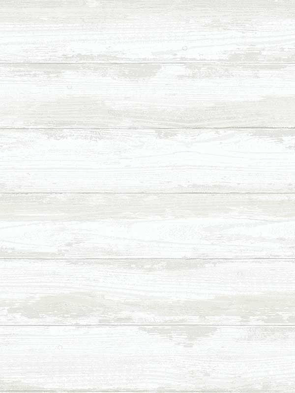 Truro Weathered Shiplap wallpaper in bone color - pattern number 2927-81405 - by A Street Prints in the Newport collection
