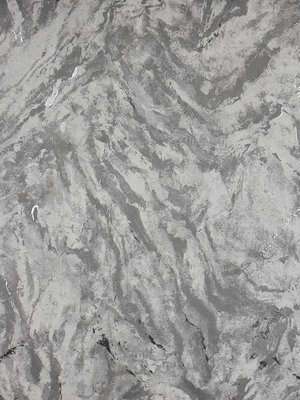 Titania Marble Textured fabric in pewter color - pattern number 2927-00107 - by Brewster in the Polished collection