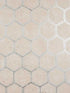 Starling Honeycomb fabric in copper color - pattern number 2927-00405 - by Brewster in the Polished collection