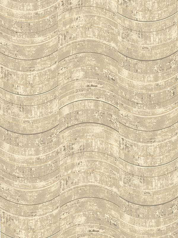 Hydra Geometric fabric in taupe color - pattern number 2927-10802 - by Brewster in the Polished collection