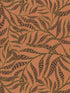 Montrose Leaves fabric in coral color - pattern number 391554 - by Eijffinger in the Terra collection