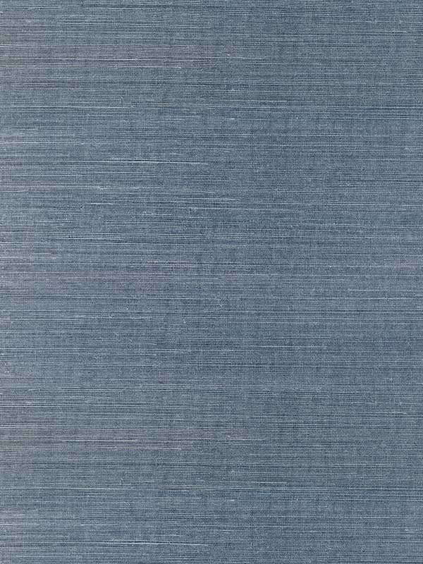 Lamphu Grasscloth fabric in blue color - pattern number 4018-3 - by Advantage in the Grasscloth Portfolio collection