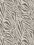 Zebra 2 Panel fabric in black and white color - pattern number 300601 - by Eijffinger in the Skin collection
