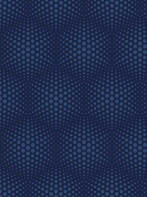 Milo Bubble Geometric fabric in blue color - pattern number 4020-50601 - by Advantage in the Geo and Textures collection