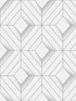 Filmore Diamond Panes fabric in white color - pattern number 4020-61400 - by Advantage in the Geo and Textures collection