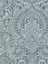 Artemis Floral Damask wallpaper in sapphire color - pattern number 4019-86442 - by A Street Prints in the Lustre A Metallic Collection collection