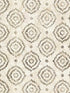 Uma Star Medallion fabric in gold color - pattern number 4019-86463 - by A Street Prints in the Lustre A Metallic Collection collection
