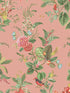 Floris Woodland Floral fabric in pink color - pattern number 300111 - by Eijffinger in the Pip Studio Amsterdam 5 collection
