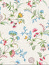 La Majorelle Ornate Floral fabric in white color - pattern number 300120 - by Eijffinger in the Pip Studio Amsterdam 5 collection
