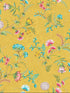La Majorelle Ornate Floral fabric in yellow color - pattern number 300123 - by Eijffinger in the Pip Studio Amsterdam 5 collection