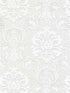 Plouf Damask Paintable fabric in white color - pattern number 4000-32808 - by Brewster in the Paintworks collection