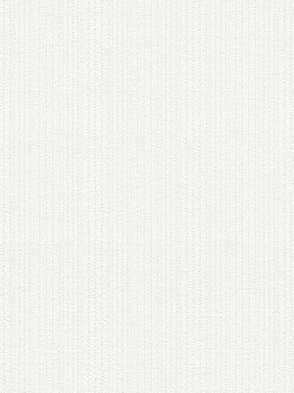 Samuel Textured Stripe Paintable wallpaper in white color - pattern number 4000-314918 - by Brewster in the Paintworks collection
