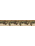 Pine Hill Chestnut Branches border in chestnut color - pattern number 3123-01632 - by Chesapeake in the Homestead collection