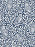 Parliament Owl wallpaper in navy color - pattern number 3123-12412 - by Chesapeake in the Homestead collection