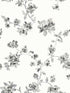 Cyrus Festive Floral wallpaper in charcoal color - pattern number 3123-24482 - by Chesapeake in the Homestead collection