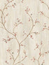 Justine Berry Trail wallpaper in light grey color - pattern number 3123-44031 - by Chesapeake in the Homestead collection