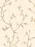 Justine Berry Trail wallpaper in khaki color - pattern number 3123-44034 - by Chesapeake in the Homestead collection