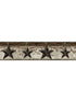 Ennisic Barn Star border in black color - pattern number 3123-44601 - by Chesapeake in the Homestead collection