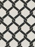 Payton Hexagon Trellis wallpaper in black color - pattern number 2971-86310 - by A Street Prints in the Dimensions collection