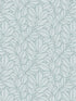 Coraline Leaf wallpaper in teal color - pattern number 2971-86321 - by A Street Prints in the Dimensions collection