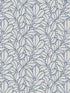 Coraline Leaf wallpaper in blue color - pattern number 2971-86323 - by A Street Prints in the Dimensions collection
