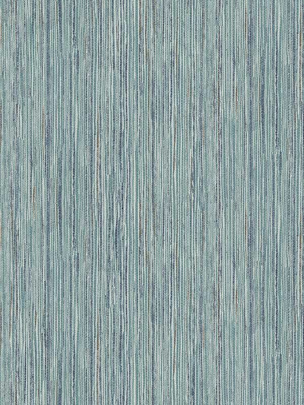 Justina Faux Grasscloth wallpaper in teal color - pattern number 2971-86343 - by A Street Prints in the Dimensions collection