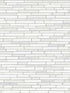 Faux Mosaic Strip Tile Peel and Stick wallpaper in metallic pearl and gray color - pattern number NW38400 - by NextWall in the Peel and Stick Wallpaper by Nextwall collection
