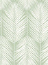 Palm Silhouette Peel and Stick wallpaper in pastel green color - pattern number NW39804 - by NextWall in the Peel and Stick Wallpaper by Nextwall collection