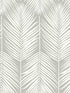 Palm Silhouette Peel and Stick wallpaper in harbor gray color - pattern number NW39808 - by NextWall in the Peel and Stick Wallpaper by Nextwall collection
