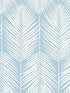 Palm Silhouette Peel and Stick wallpaper in hampton blue color - pattern number NW39812 - by NextWall in the Peel and Stick Wallpaper by Nextwall collection