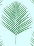 Maui Palm Peel and Stick fabric in celeste and jade color - pattern number LN20004 - by NextWall in the Peel and Stick Wallpaper by Lillian August Luxe Haven collection
