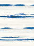 Horizon Stripe Peel and Stick fabric in blue oasis color - pattern number LN20602 - by NextWall in the Peel and Stick Wallpaper by Lillian August Luxe Haven collection