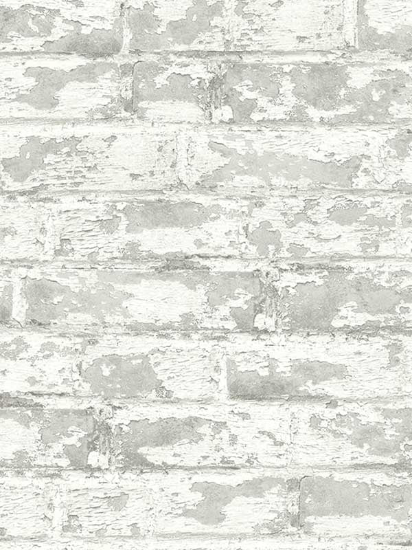 Soho Brick Peel and Stick wallpaper in calcutta color - pattern number LN20900 - by NextWall in the Peel and Stick Wallpaper by Lillian August Luxe Haven collection