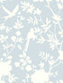 Mono Toile Peel and Stick wallpaper in hampton blue color - pattern number LN20502 - by NextWall in the Peel and Stick Wallpaper by Lillian August Luxe Haven collection
