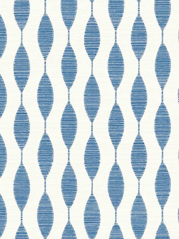 Ditto Peel and Stick fabric in french blue color - pattern number SG10902 - by NextWall in the Peel and Stick Wallpaper by Stacy Garcia Sojourn Collection collection