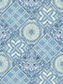 Tile fabric in nautica color - pattern number TP80302 - by Pelican Prints in the Maui Maui collection