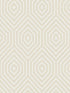 Hexagon Geometric fabric in natural linen color - pattern number TP80505 - by Pelican Prints in the Maui Maui collection