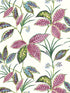 Leaves wallpaper in pink pomona color - pattern number TP80801 - by Pelican Prints in the Maui Maui collection