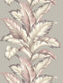 Big Leaf wallpaper in blush color - pattern number TP81201 - by Pelican Prints in the Maui Maui collection