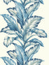 Big Leaf wallpaper in blue knoll color - pattern number TP81202 - by Pelican Prints in the Maui Maui collection