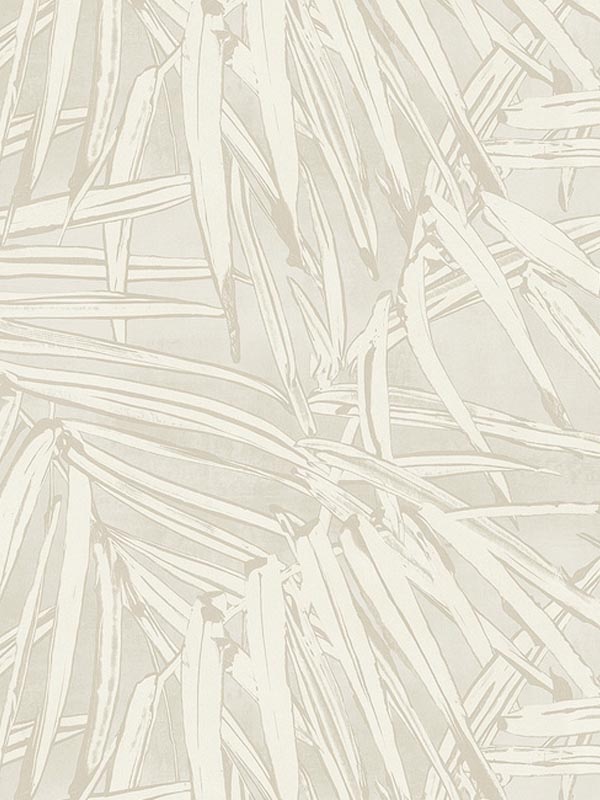 Tropical Leaves Metallic fabric in 30005 color - pattern number SE30005 - by Pelican Prints in the Suede 2 collection