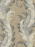 Big Scroll Metallic wallpaper in 30906 color - pattern number SE30906 - by Pelican Prints in the Suede 2 collection
