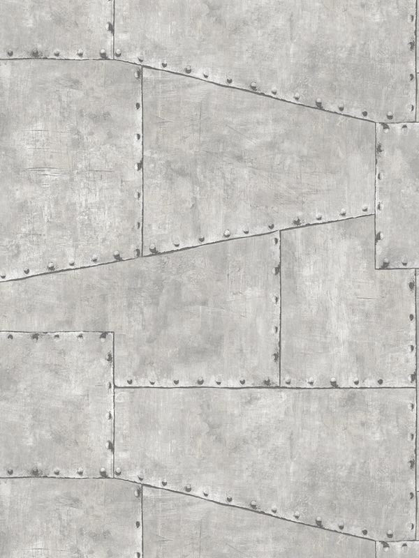 Metal Panels fabric in 20408 color - pattern number RH20408 - by Pelican Prints in the Luxe Revival collection