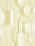 Frekvenssi fabric in mustard and eggshell color - pattern number 23367X - by Wallquest in the Marimekko Wallcoverings Vol 5 collection