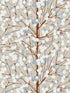 Lumimarja wallpaper in taupe and cornflower color - pattern number 23375X - by Wallquest in the Marimekko Wallcoverings Vol 5 collection
