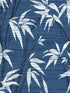 Tropical Bamboo Print wallpaper in blue color - pattern number AF40202 - by Pelican Prints in the Sumi Collection collection