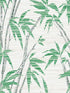 Tropical Bamboo Print fabric in green color - pattern number AF40204 - by Pelican Prints in the Sumi Collection collection