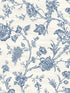 Toile Trail wallpaper in blue color - pattern number AF41502 - by Pelican Prints in the Sumi Collection collection